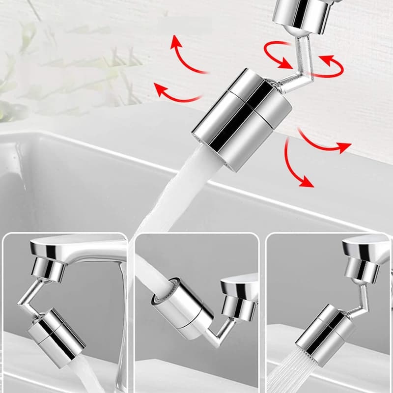 Bigger washing range deta faucet aerator wholeseller Innovative dual thread neat design aerator