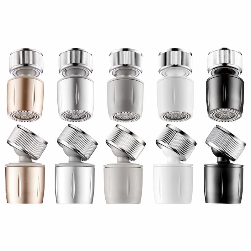 low flow faucet DIY faucet aerator Dual mode 720 degree swivel sink faucet aerator