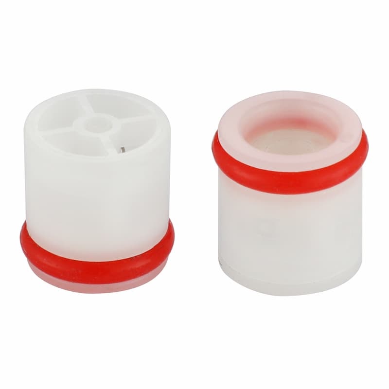 Clapet anti-retour en plastique de 10 cm (4 pouces) avec régulateur de débit