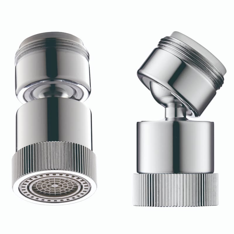 Aérateur de robinet de cuisine double mode pour économie d'eau