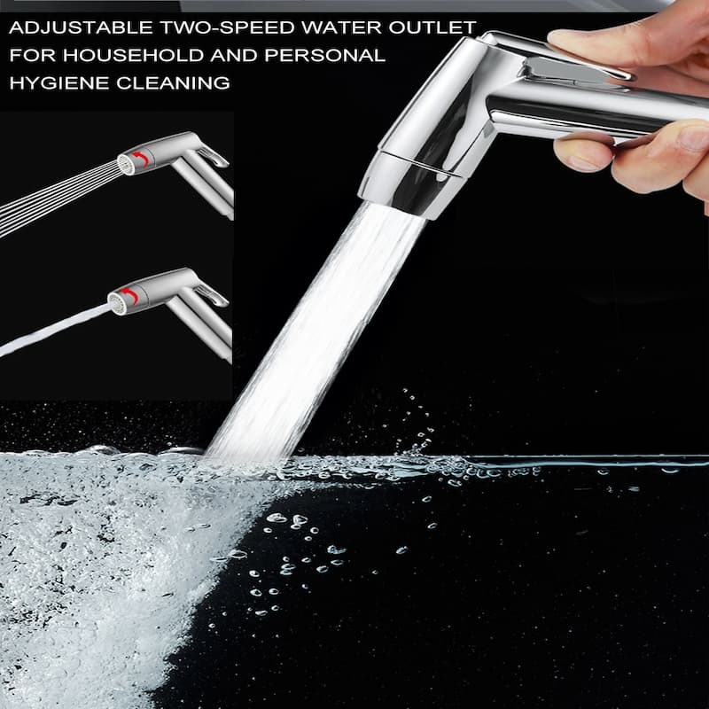 Accessoire pratique pour bidet à installer soi-même avec douchette de bidet