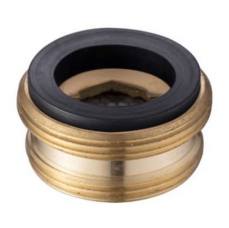 Adaptateur d'aérateur de robinet pour convertir un filetage femelle M22 en filetage mâle M24
