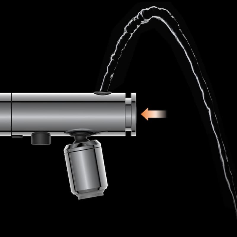 Robinet à douchette extractible style série P, lauréat du prix iF Design Award 2023