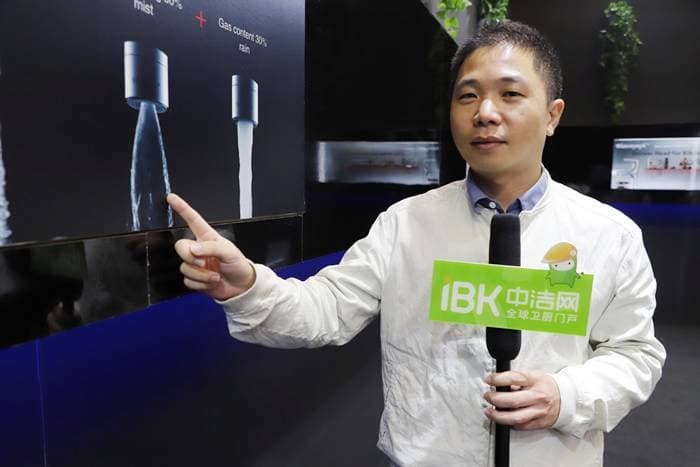 China IBK a interviewé le fondateur de Xiamen Water Nymph Sanitary Technology Co., Ltd.
